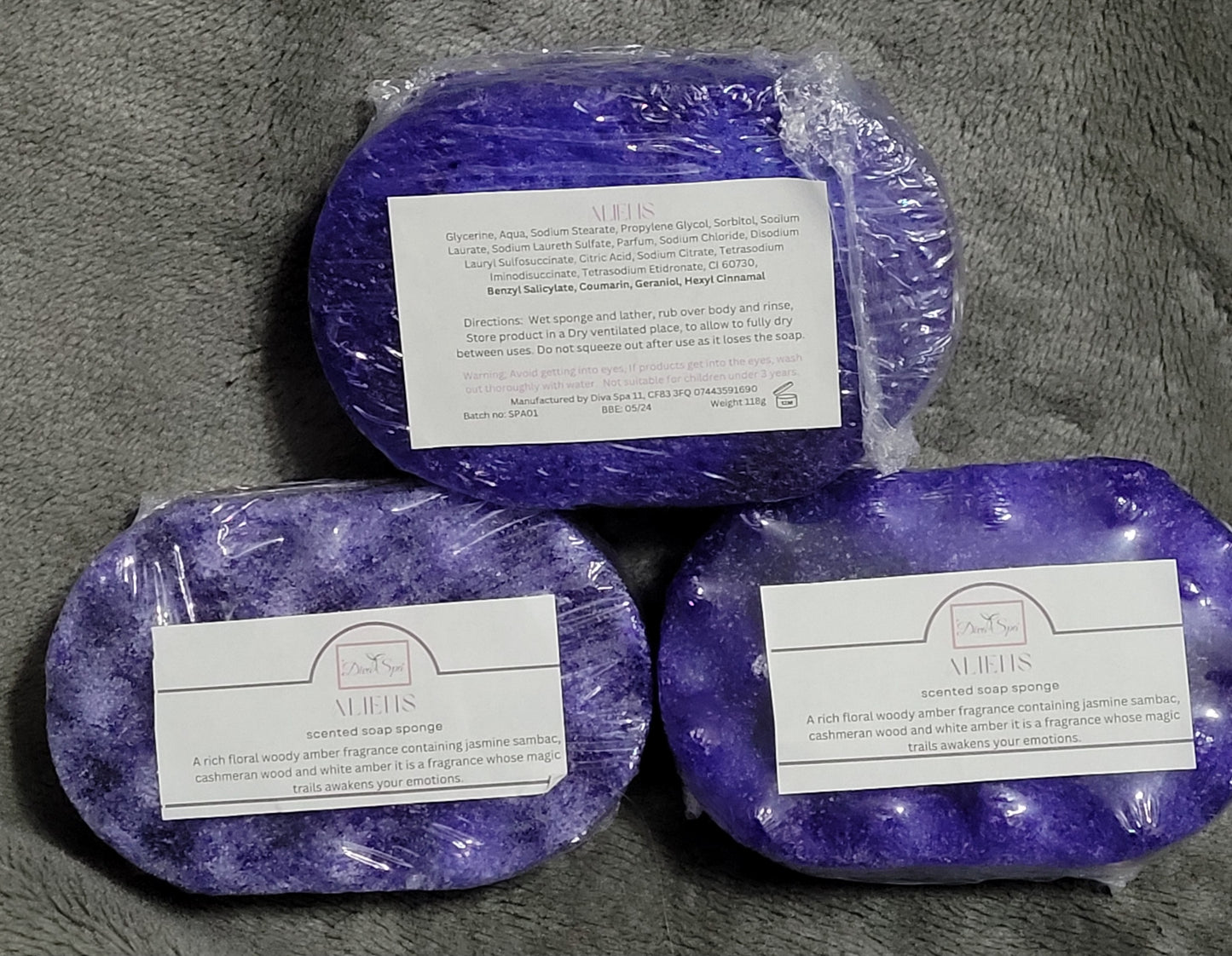 Alien soap sponge