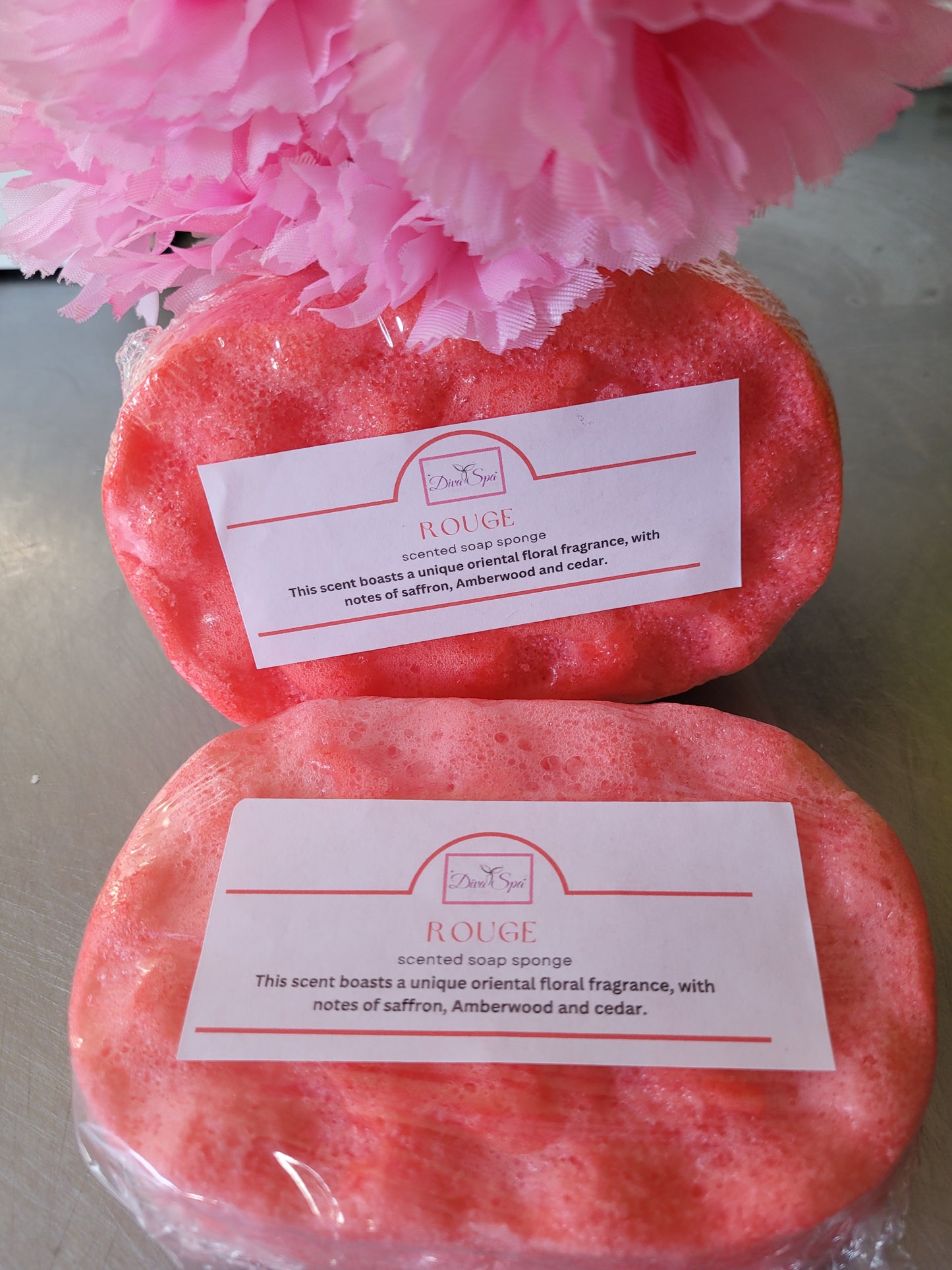 Rouge Soap sponge