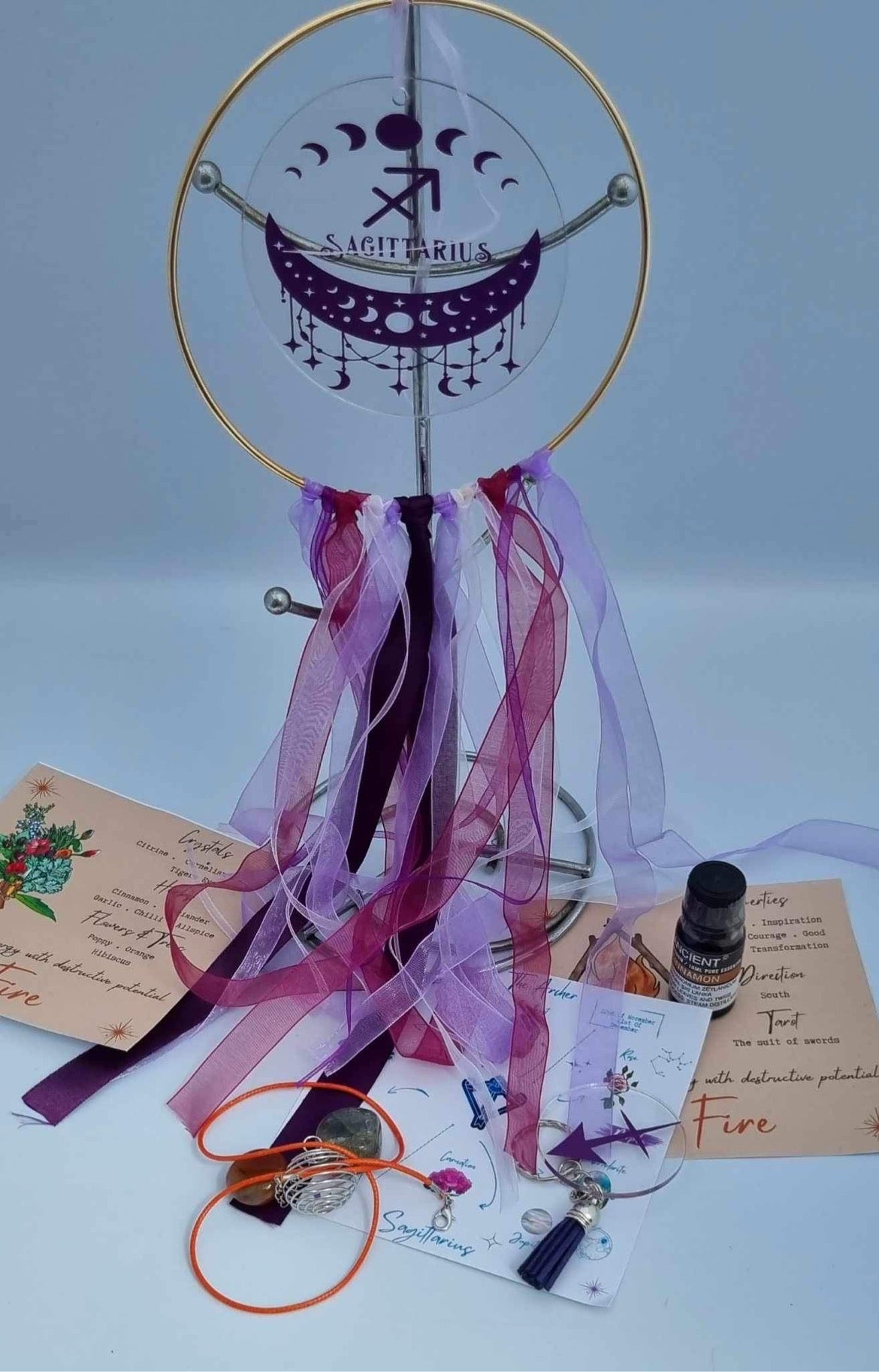 Sagittarius Dream Catcher Set