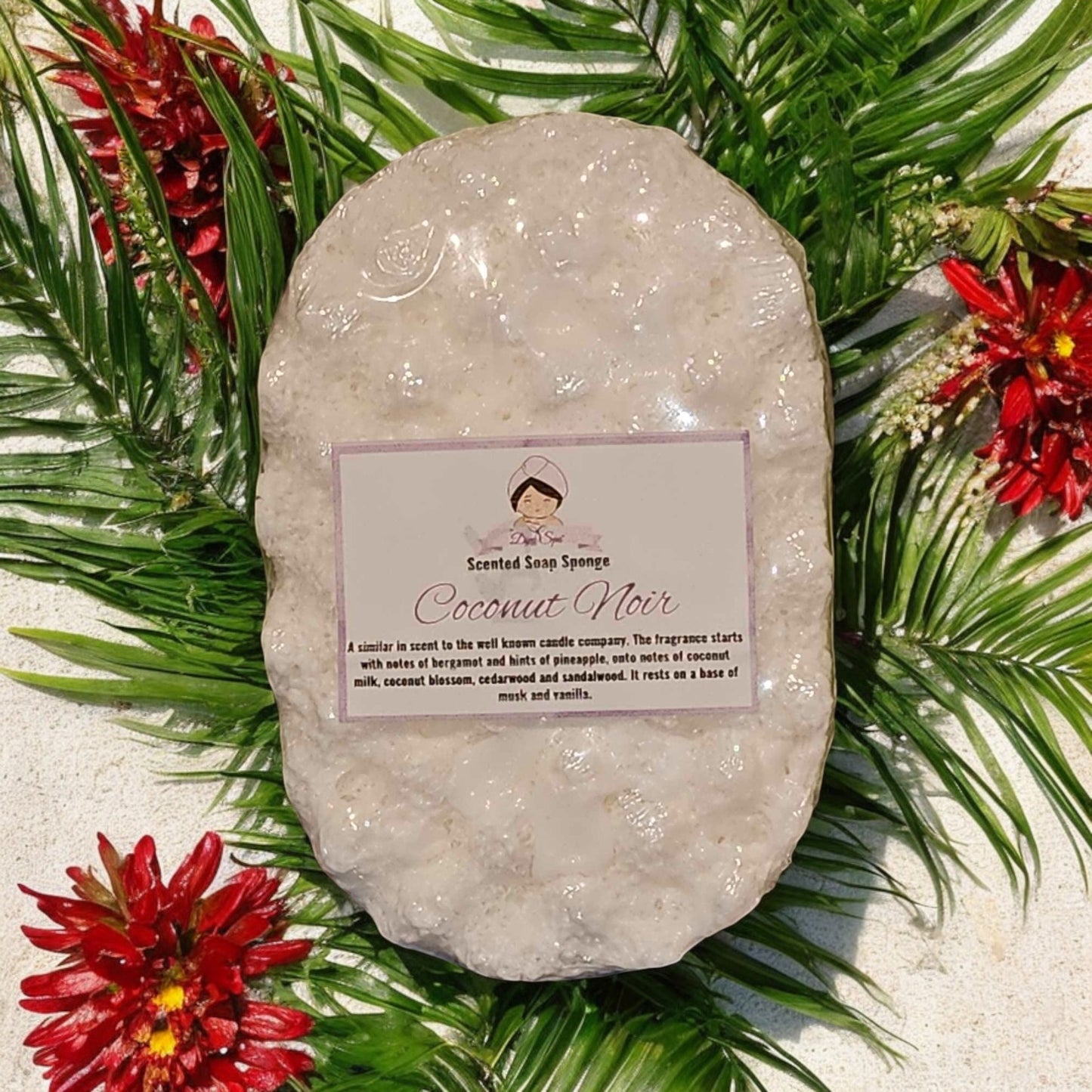 Coconut Noir Soap Sponge