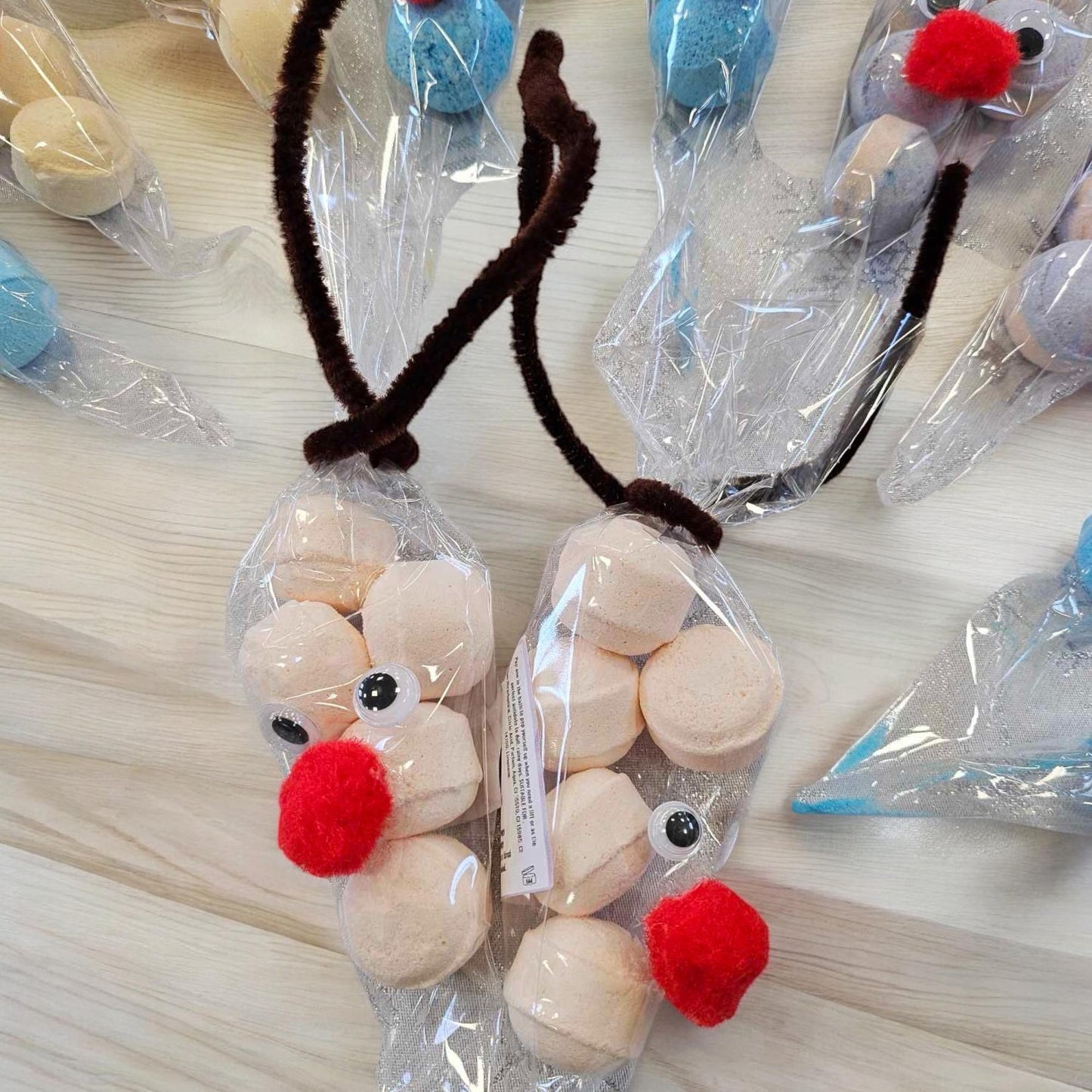 Reindeer Mini Bath Bomb Set