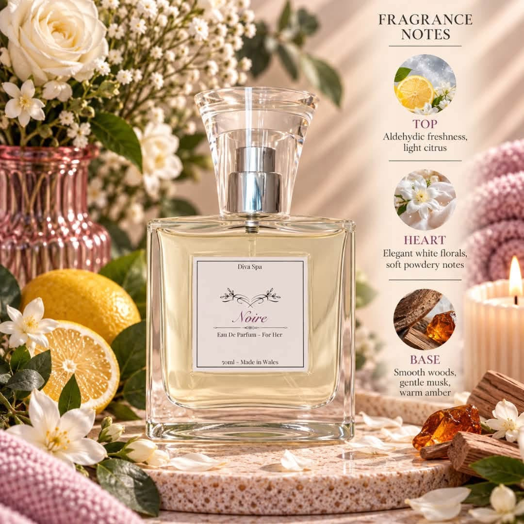 Noire | Floral Woody Musk 50ml Vegan Perfume