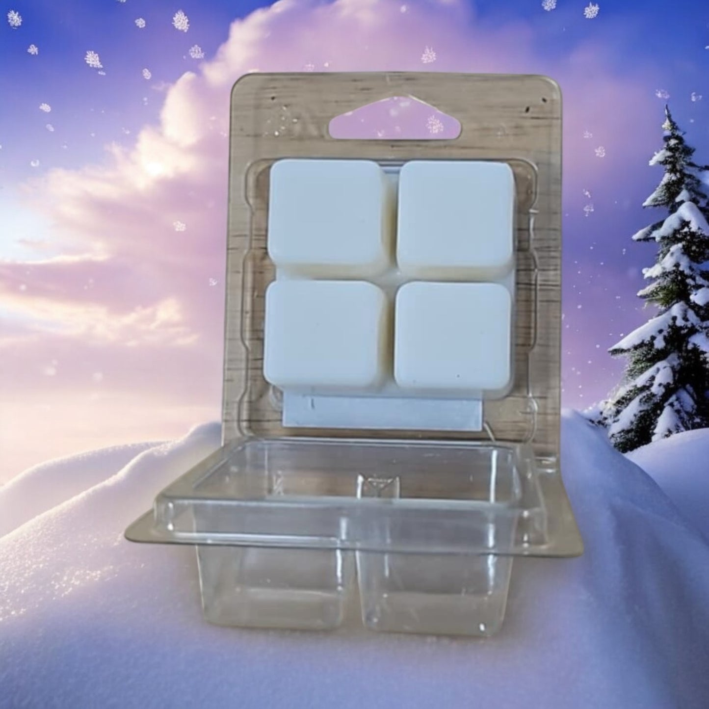 4 Cube Clamshells - Winter Scents