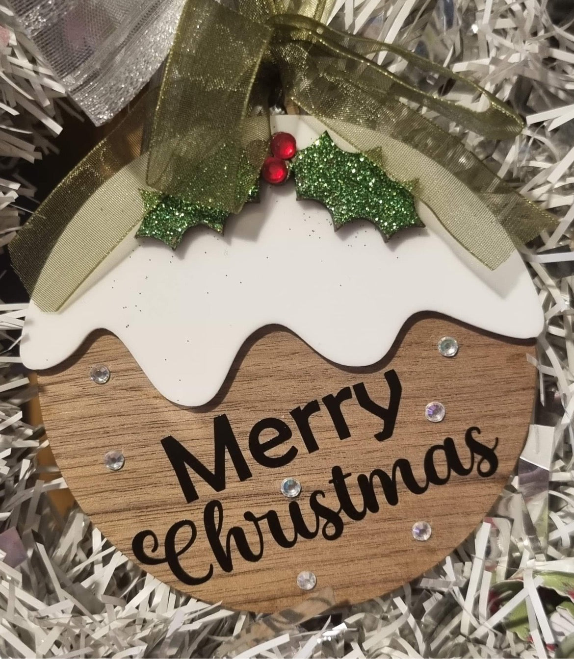 Personalised Christmas Pudding
