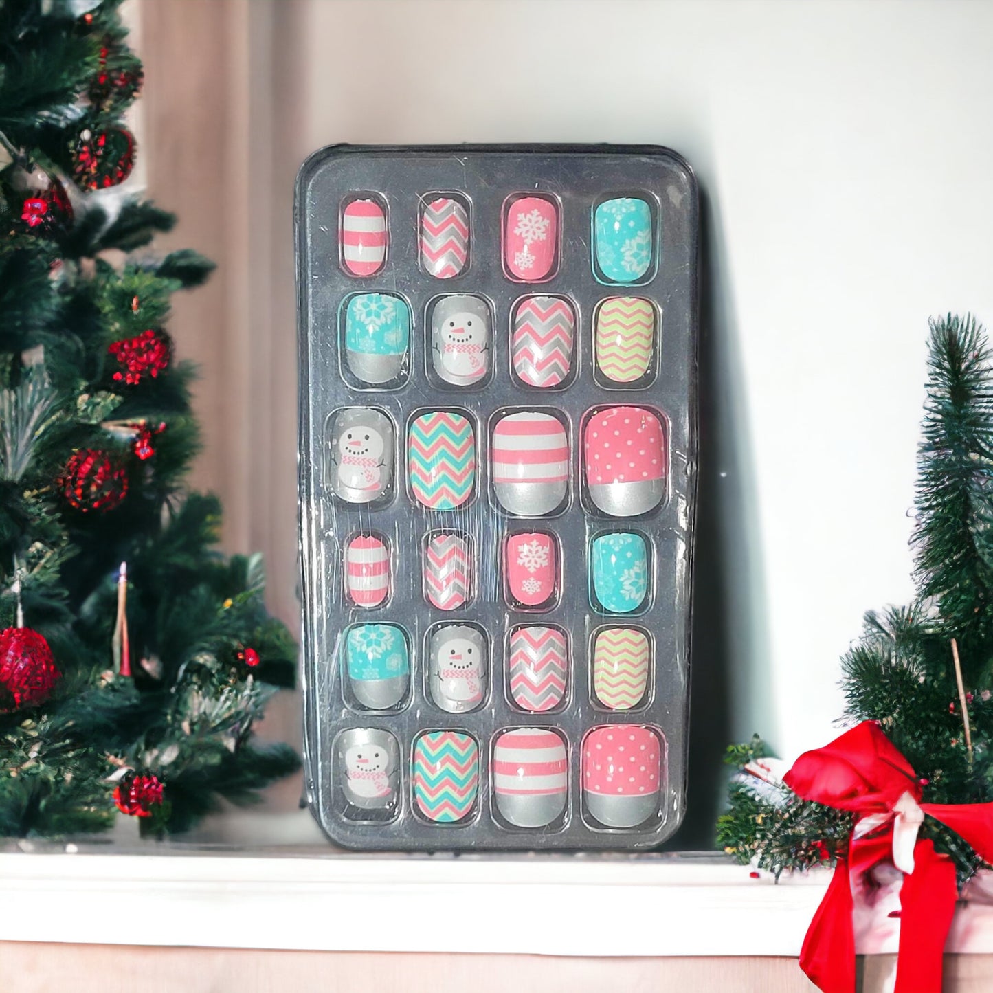 Snowman & Pattern