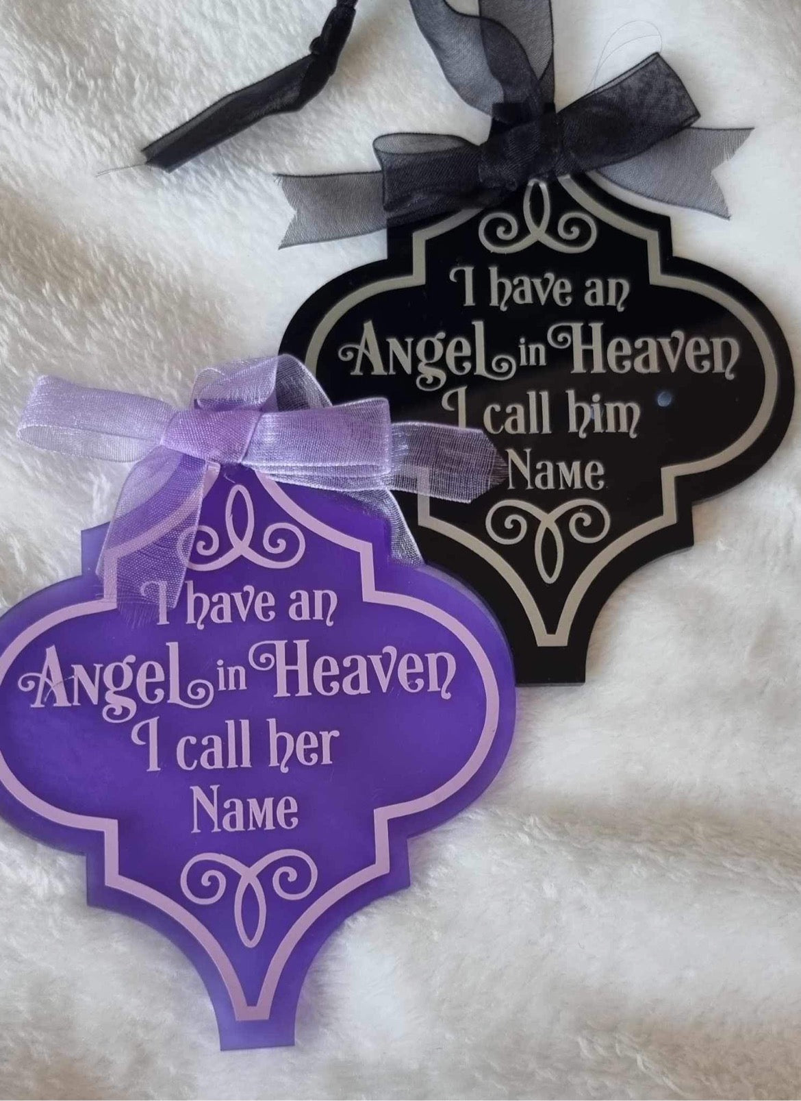 Arabesque Memorial Bauble