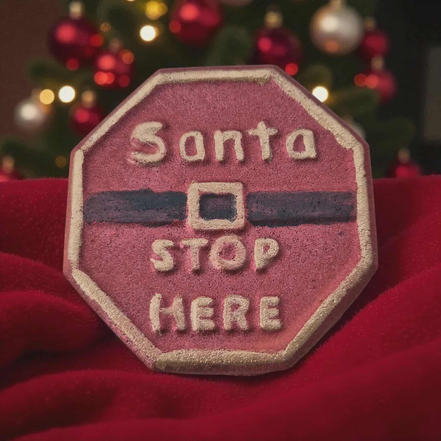 Santa Stop Here Bath Bomb