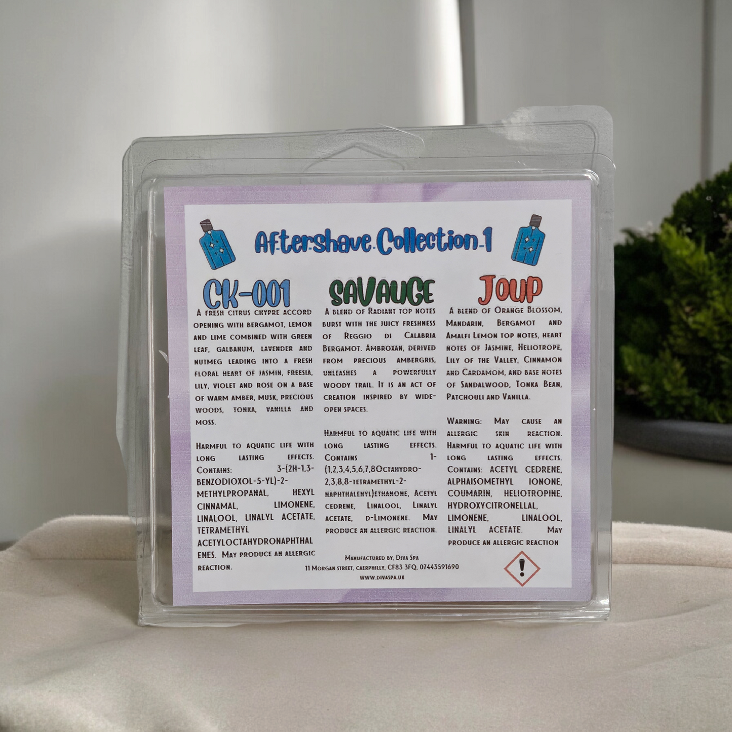 Aftershave collection 1 Wax Melt Gift Set