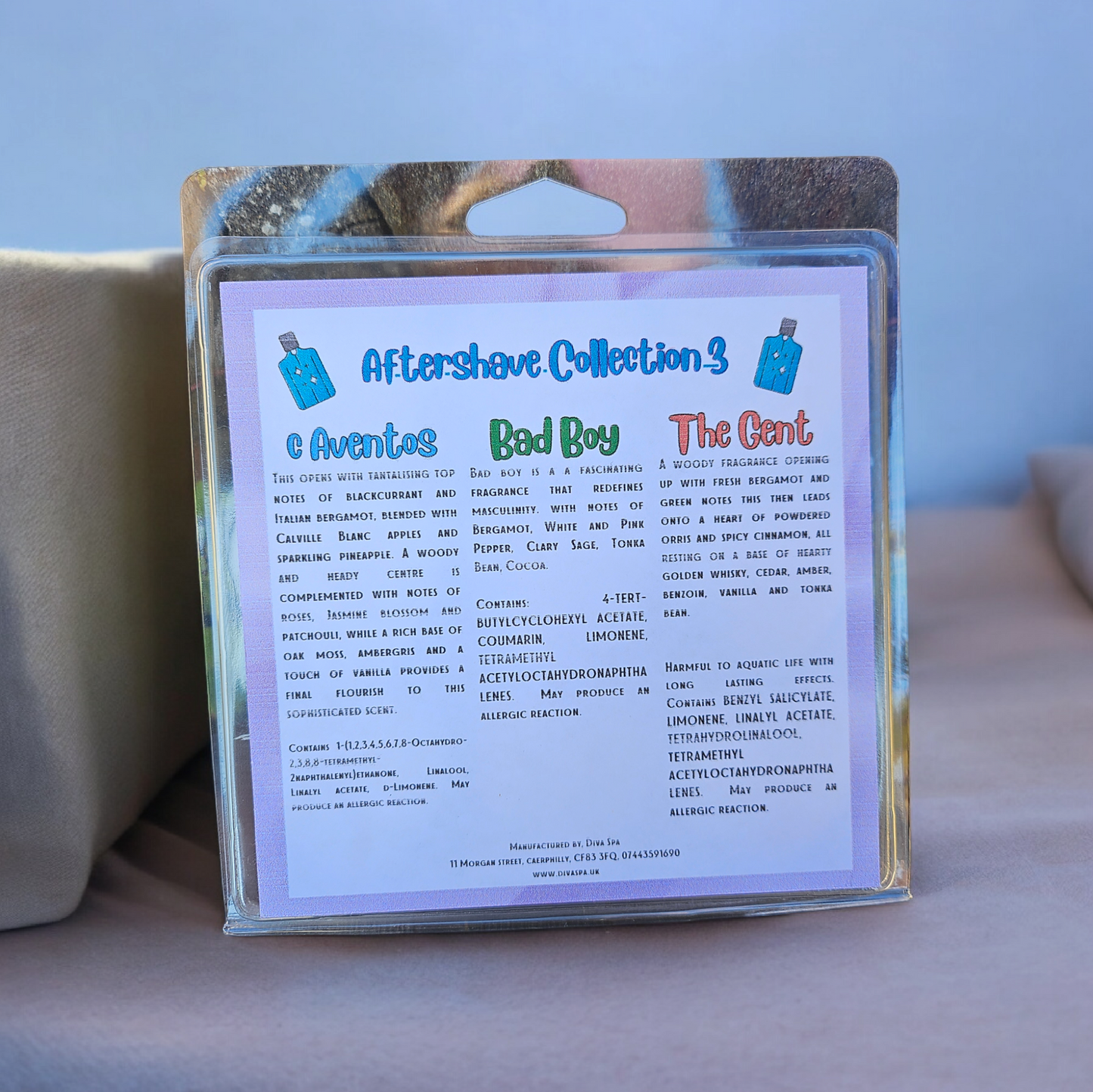 Aftershave collection 3 Wax Melt Gift Set