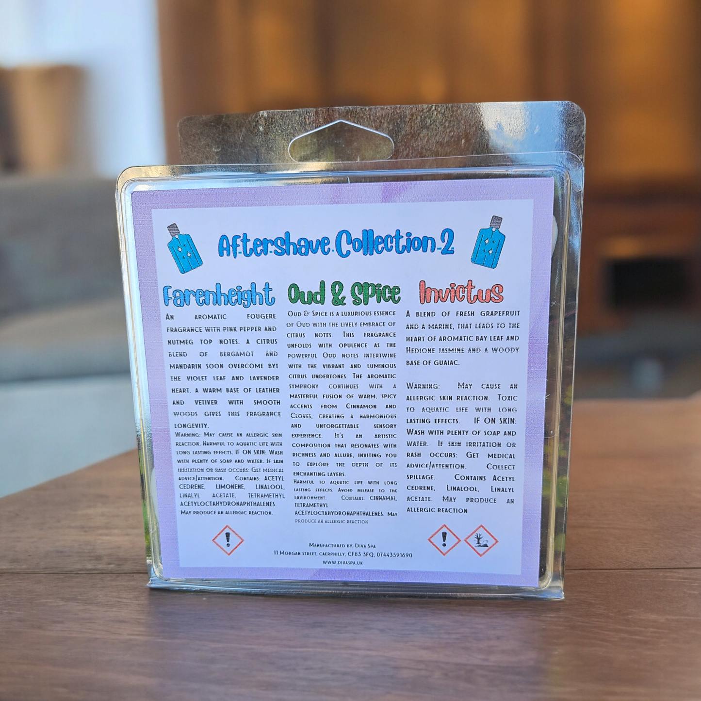 Aftershave collection 2 Wax Melt Gift Set