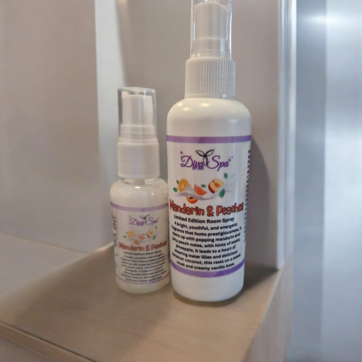 Mandarin & Peaches room spray