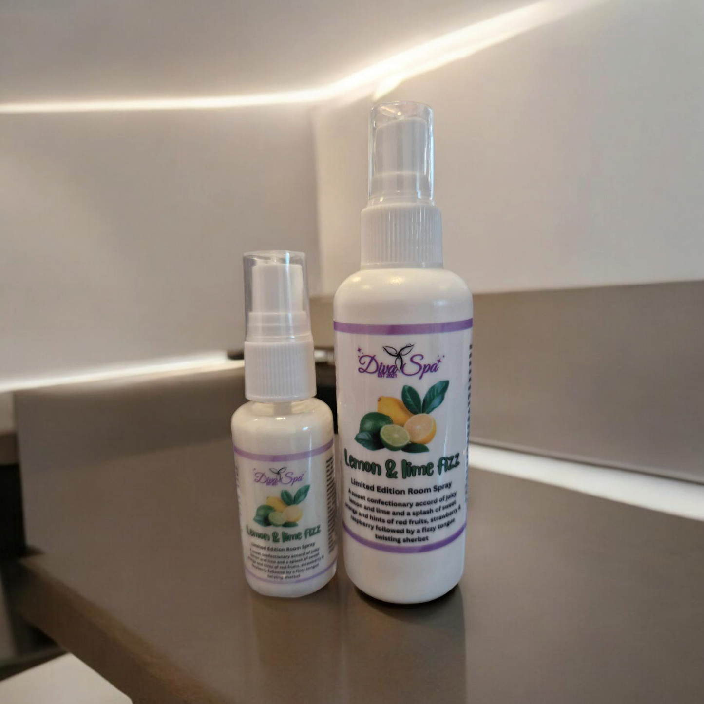 Lemon & Lime fizz room spray