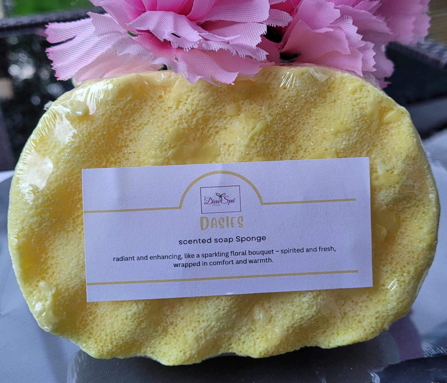 Daisies Soap Sponge