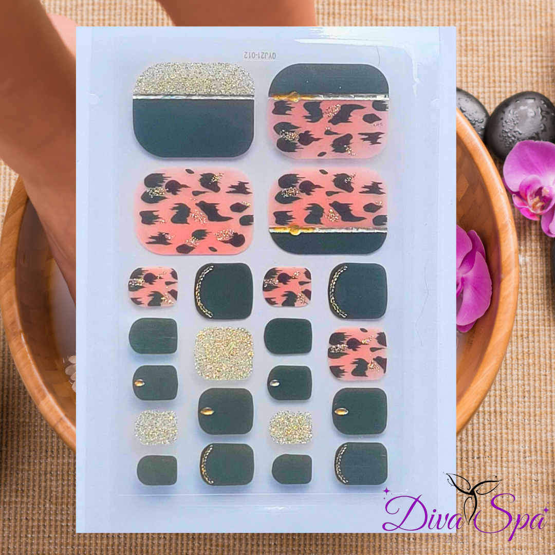 Green & Pink Leopard