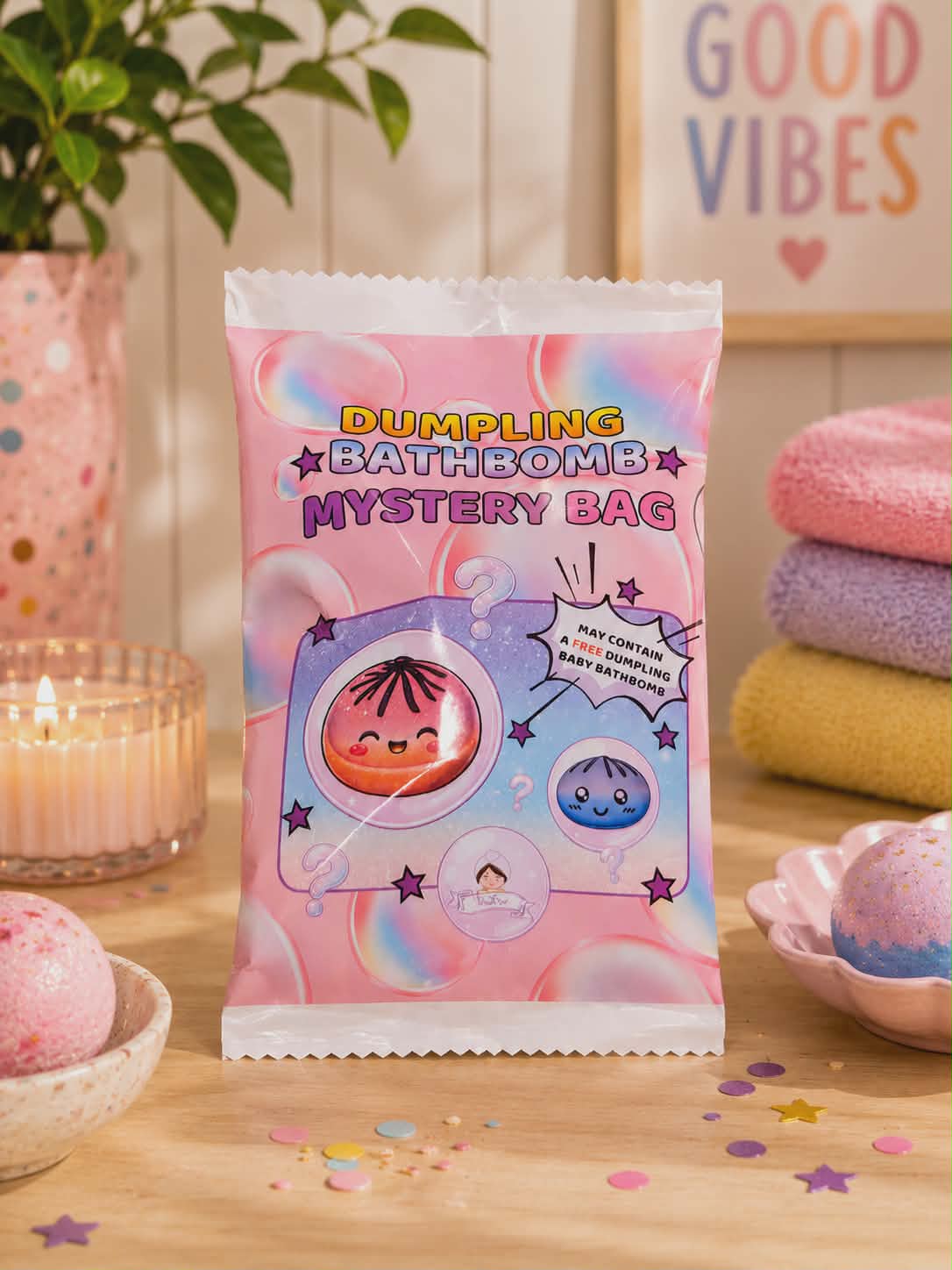 Dumpling Bathbomb Mystery Bag