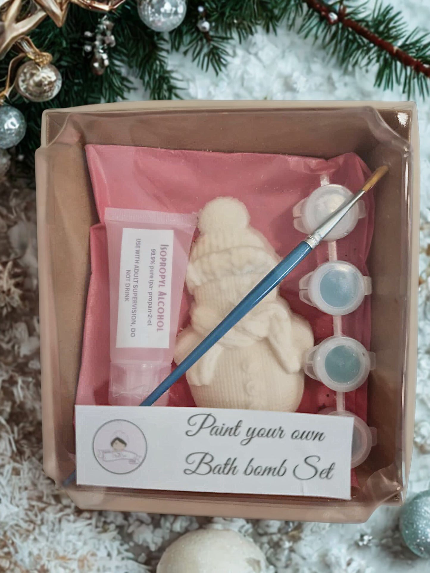 Paint Your Own Bath Bomb Set