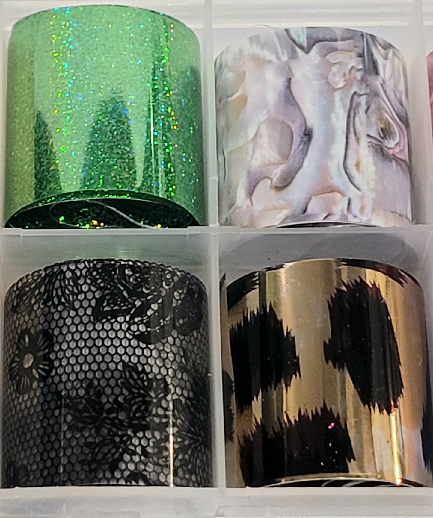 Assorted Nail Foils (x10 per box)