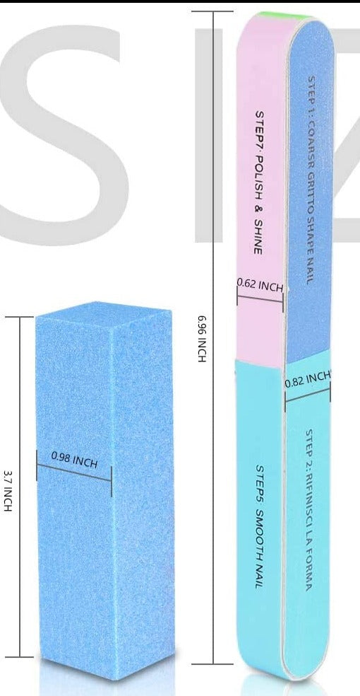 Nail Buffer Multi-way and block set
