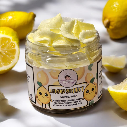 Lemon Sherbet Whipped Soap