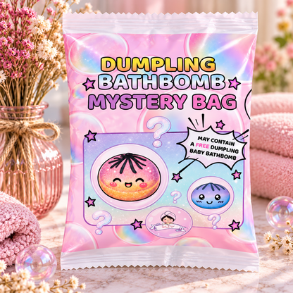 Dumpling Bathbomb Mystery Bag
