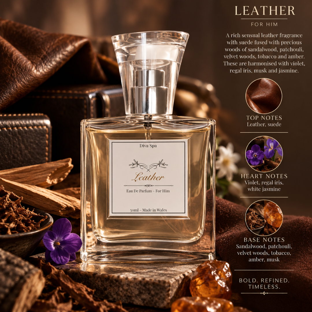 Leather | Woody Amber 50ml Vegan Aftershave