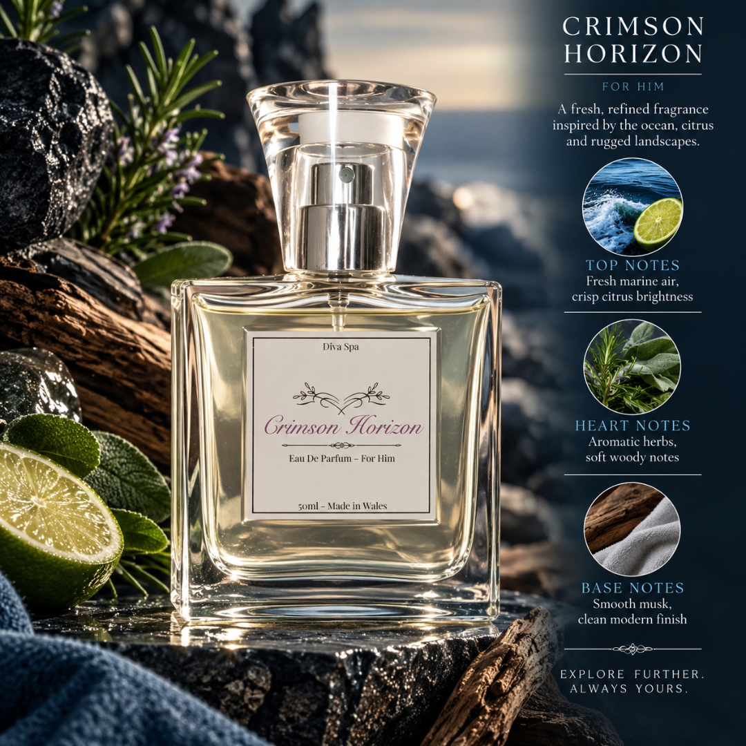 Crimson Horizon | Aromatic Aquatic 50ml Vegan Aftershave