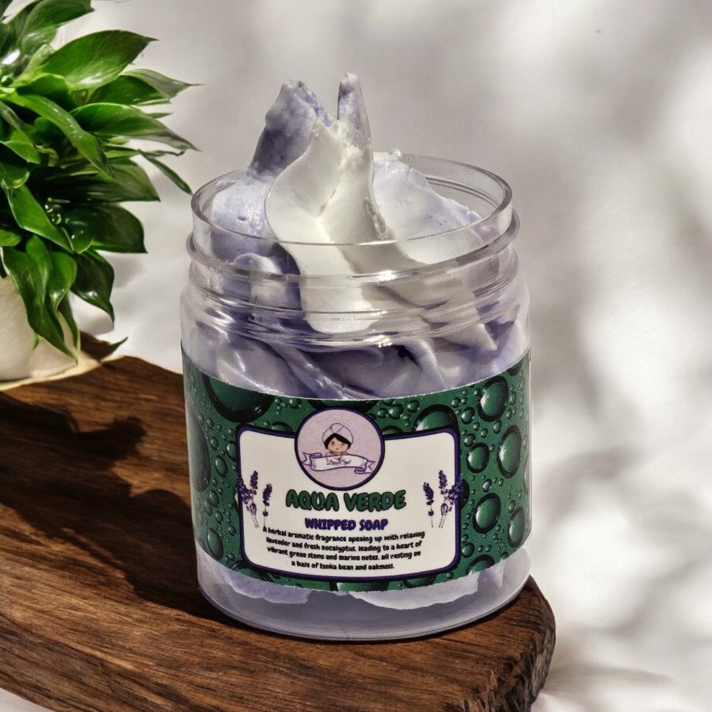 Aqua Verde Whipped Soap