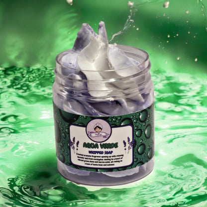 Aqua Verde Whipped Soap