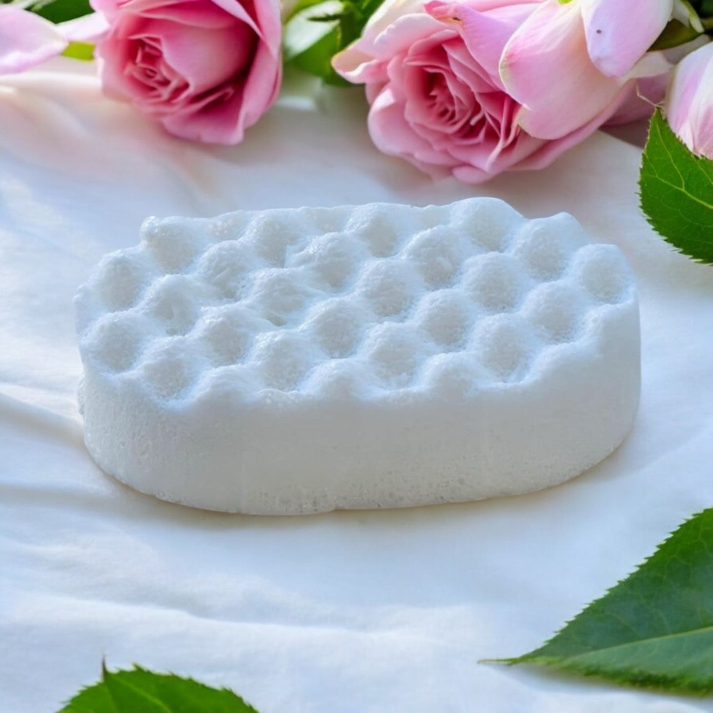 Baby powder soap sponge