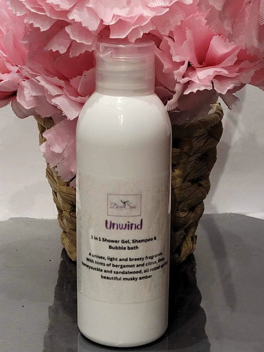 Unwind Shampoo, Bubble Bath & Shower Gel 3 in 1 (Wholesale)