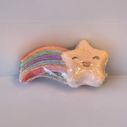 Handmade rainbow Bathbomb