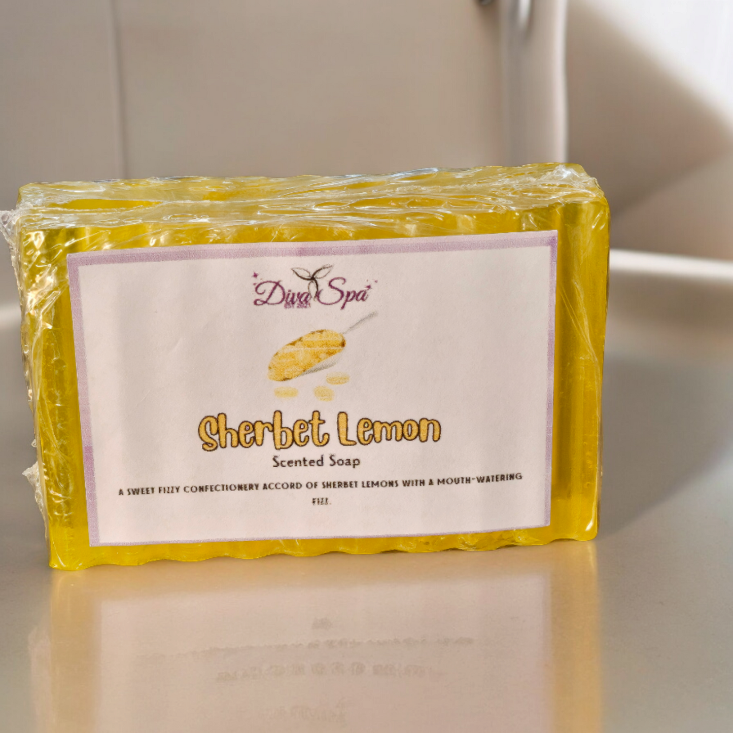 Sherbet Lemon Soap bar