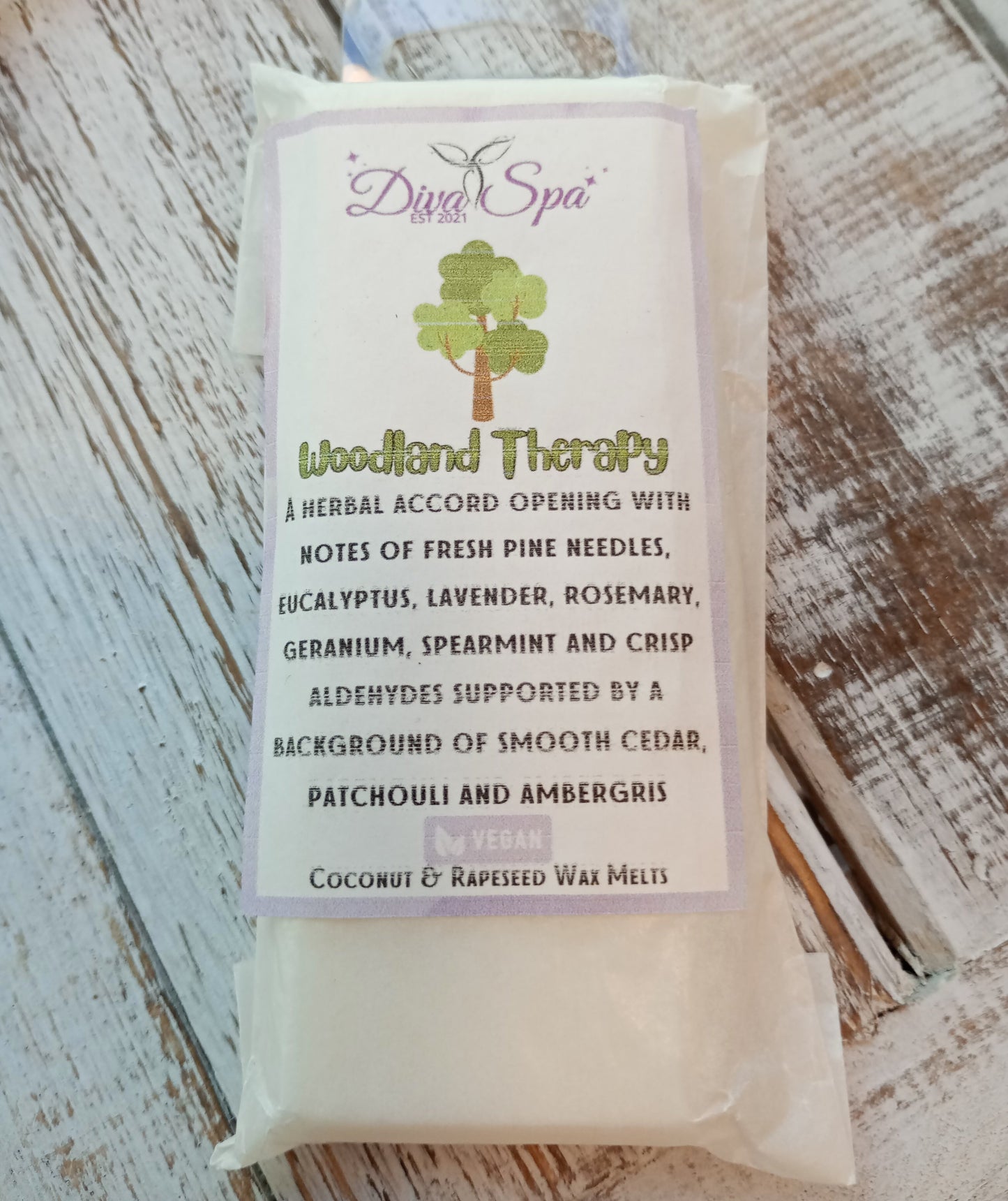 Wellness Woodland Therapy Wax Melt Snap Bar