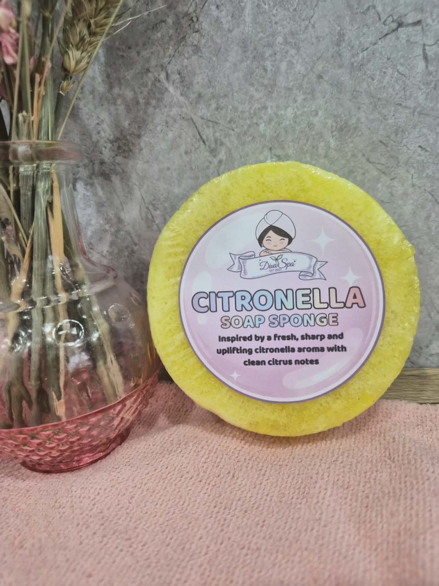 Luxury Small Soap Sponge 100g