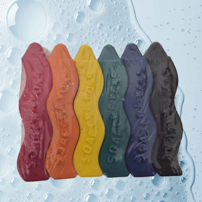 Set of 6 Soap Crayons