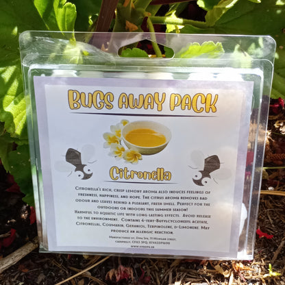Bugs Away Pack - Citronella Wax Melts Set