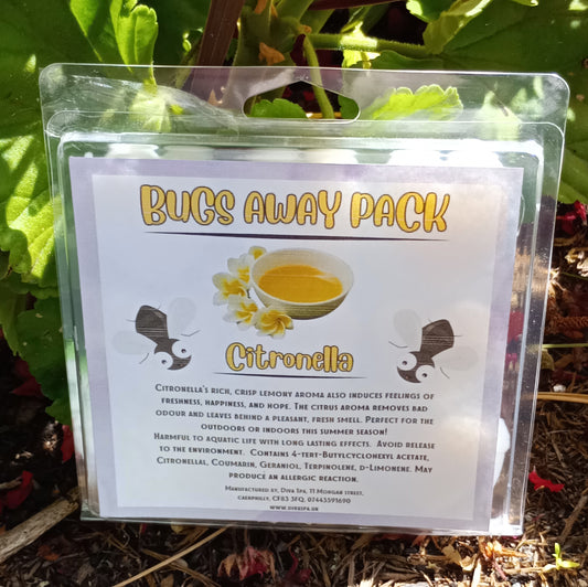 Bugs Away Pack - Citronella Wax Melts Set