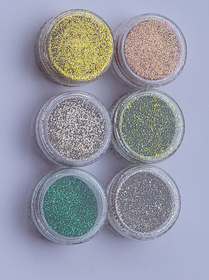 Nail art glitters