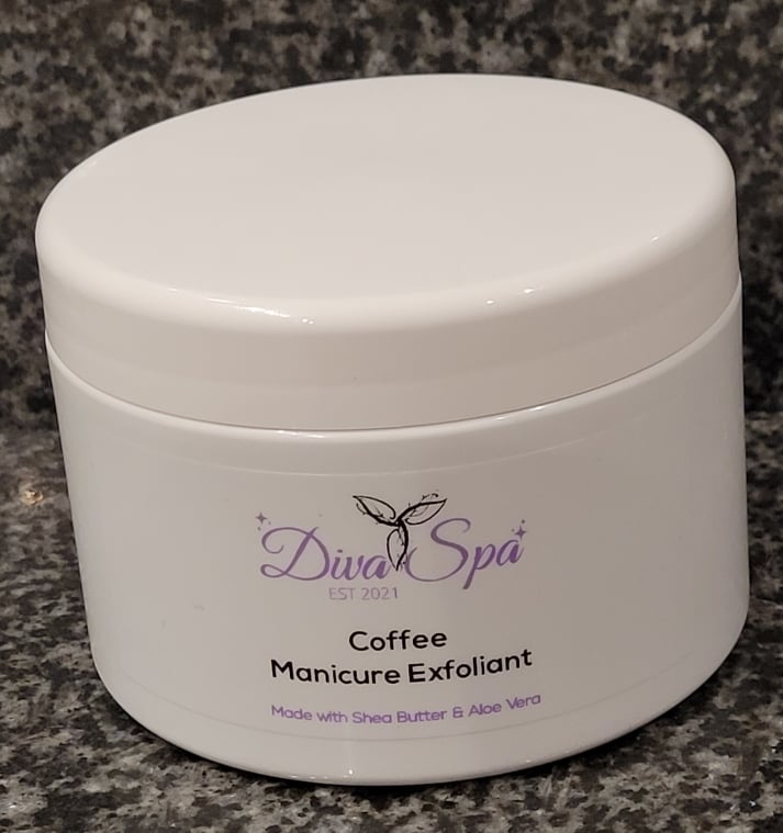Manicure coffee exfoliant