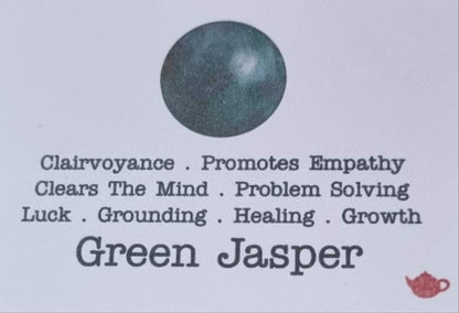 Green Jasper chip Bracelet .