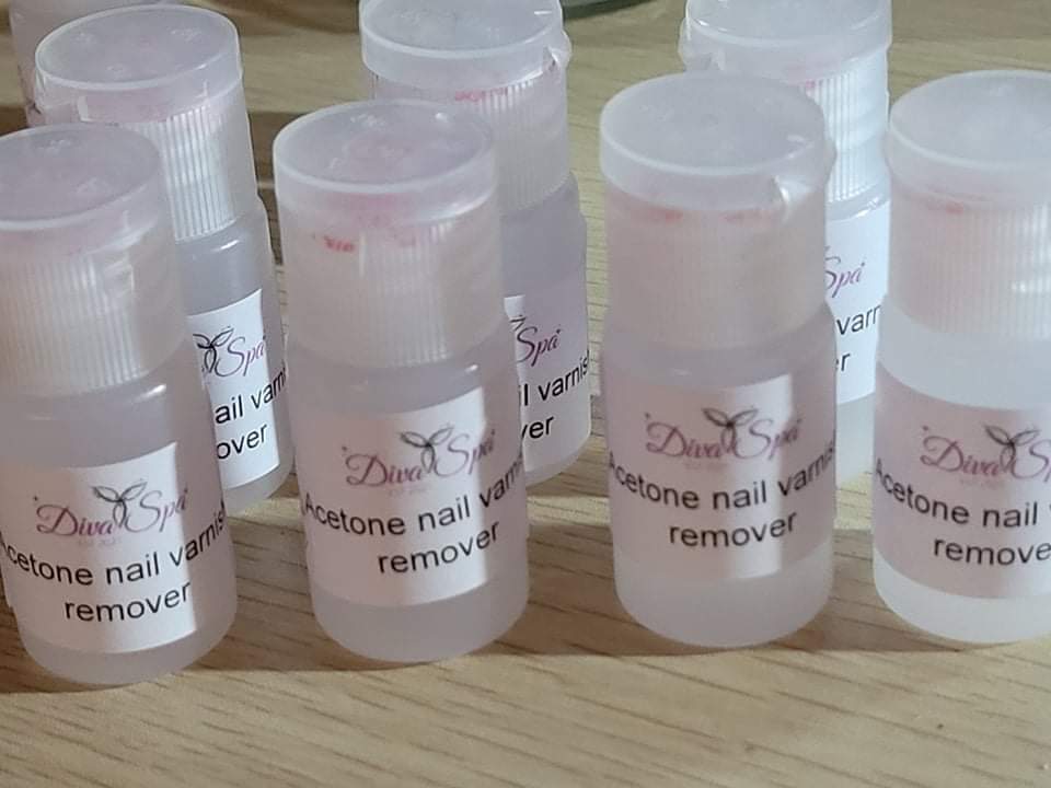 Acetone nail varnish remover Sample